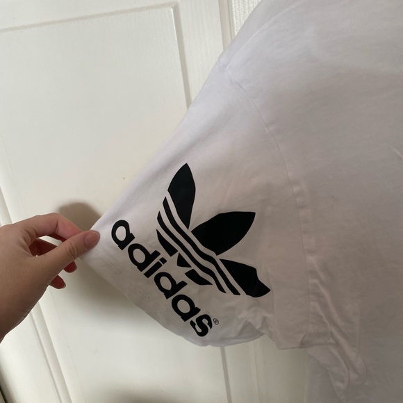 adidas oversized mesh t shirt size s - Picture 2 of 4